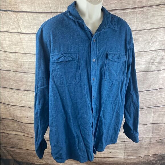 Mens sized 2XL long sleeved flannel shirt by Redhead - Picture 2 of 10